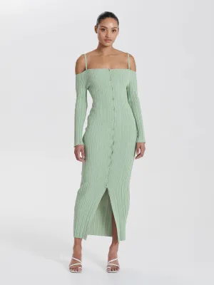 Roberta Knit Dress - Seagrass