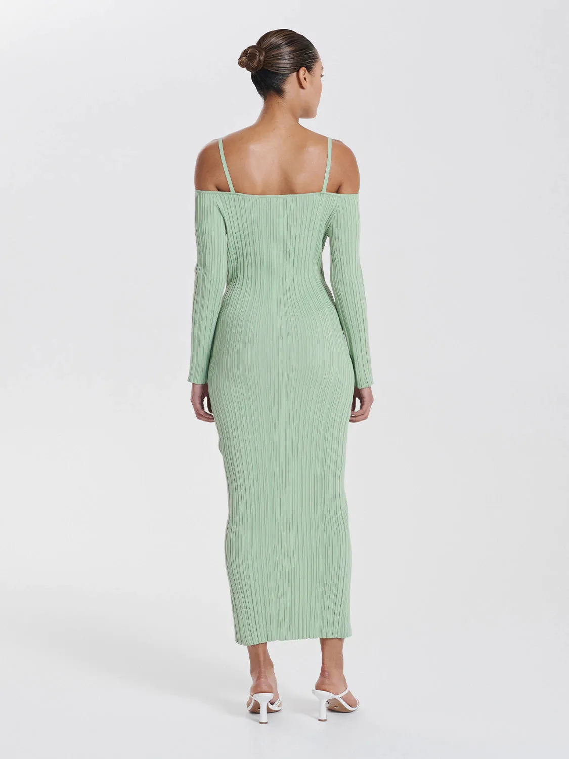 Roberta Knit Dress - Seagrass