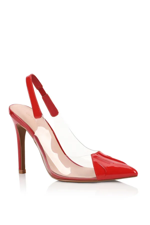 Romy Heel Red