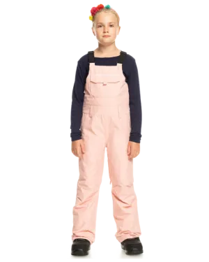 Roxy Non Stop Girls Snow Bib - Mellow Rose - 2023