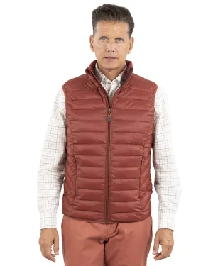 Rust Lightweight Wadded Gilet