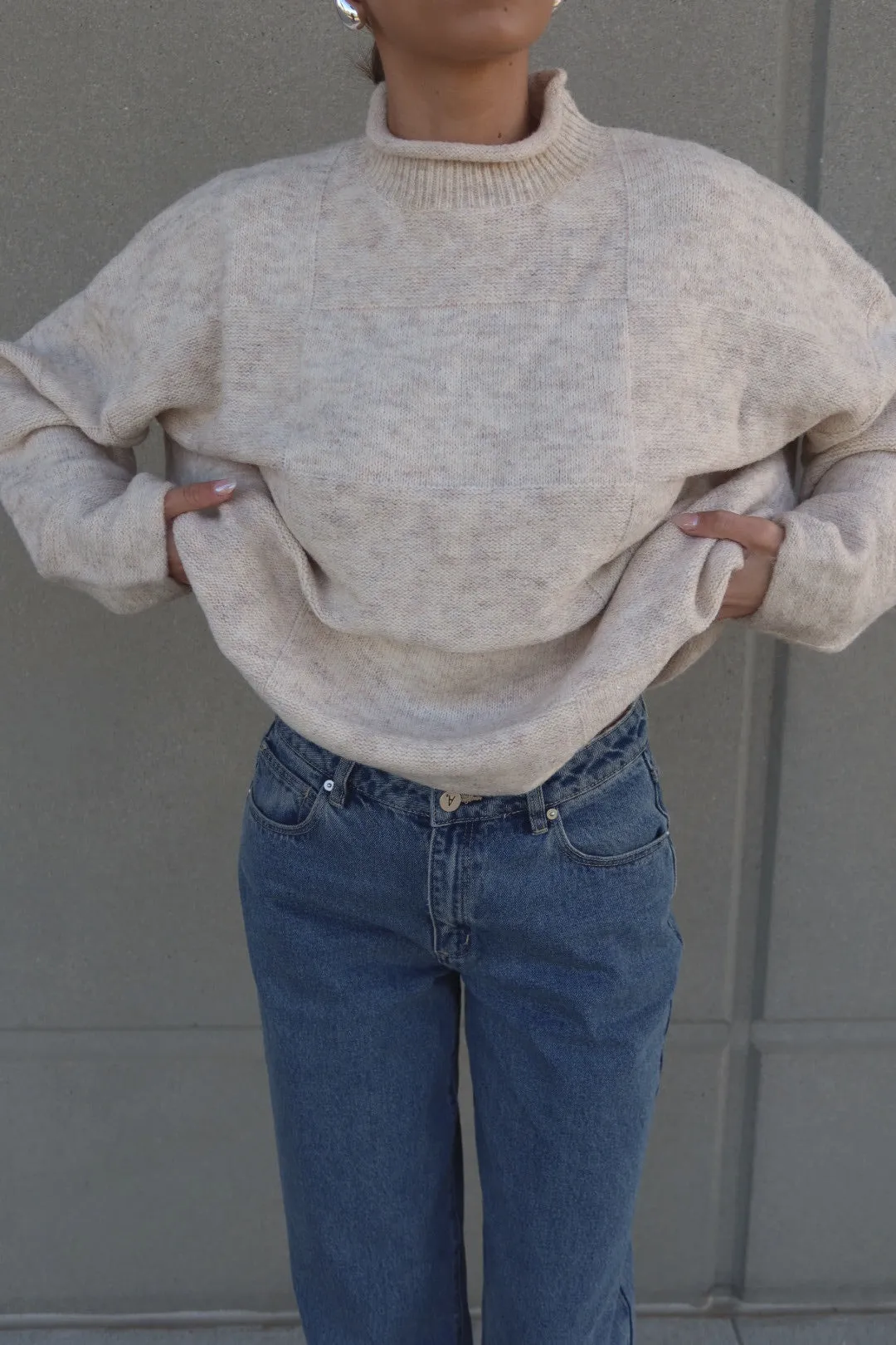 Ryleigh Mock Neck Sweater