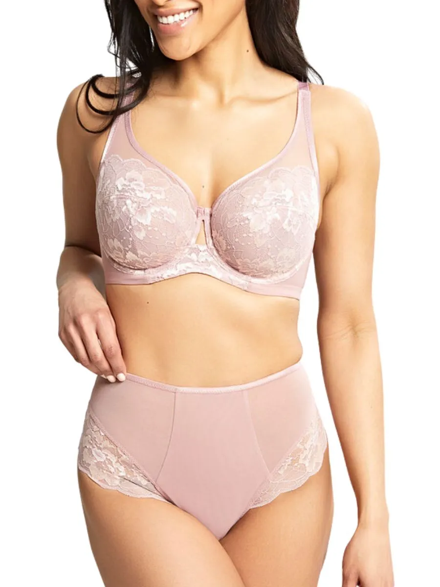 Sabrina High Apex Balcony Bra - Vintage Pearl