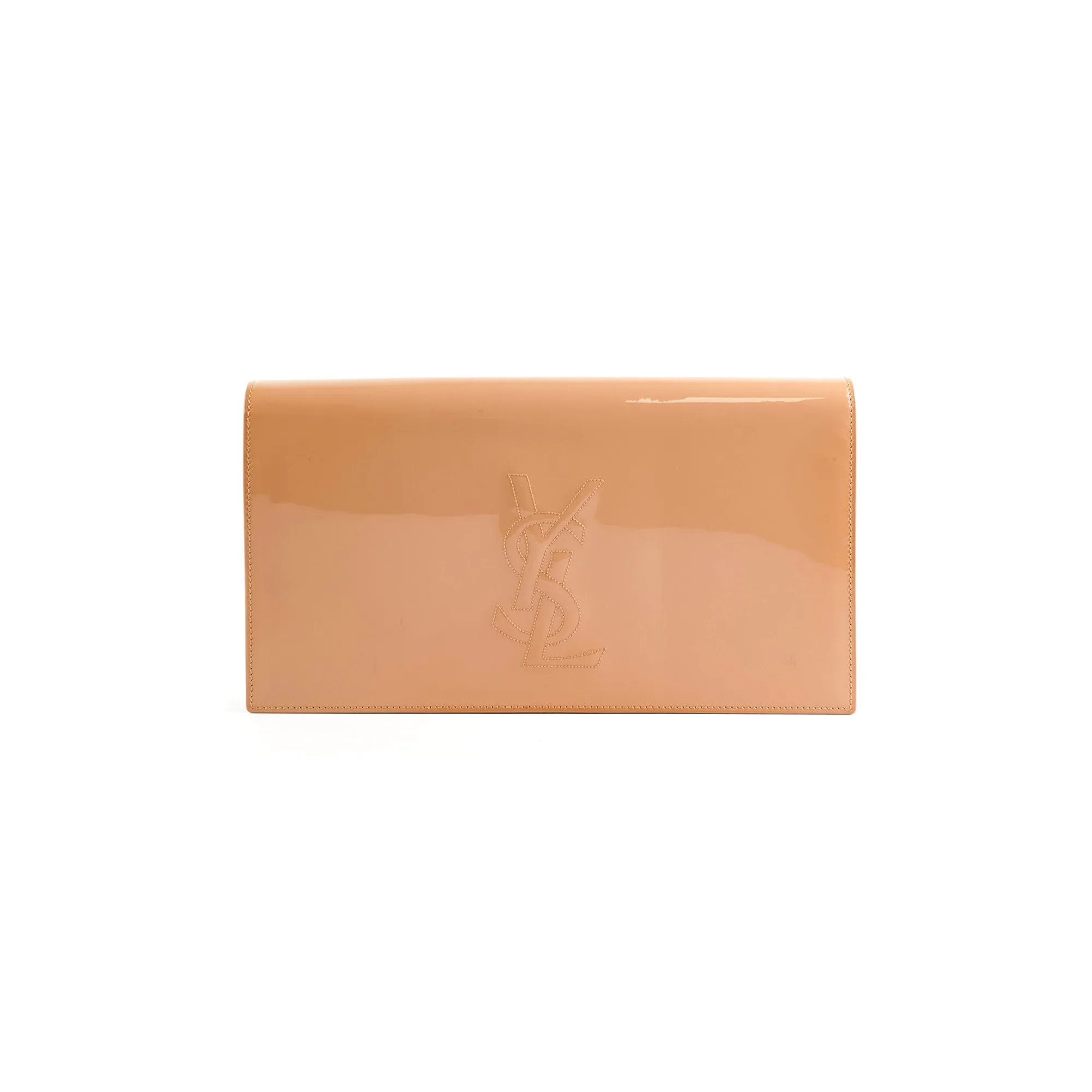 Saint Laurent Clutch Large Patent Leather
