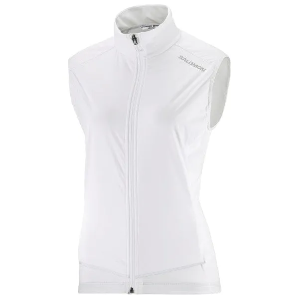 Salomon Light Shell Vest (White) - Women's