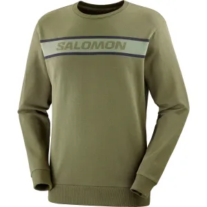 Salomon Men&#x27;s Essential Crew Neck Forest Night/Grape Leaf | Buy Salomon Men&#x27;s Essential Crew Neck Forest Night/Grape Leaf here | Outnorth