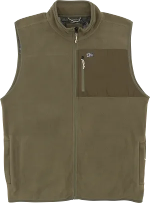 Salty Crew Men&#x27;s Ebbtide Polar Fleece Vest Olive | Buy Salty Crew Men&#x27;s Ebbtide Polar Fleece Vest Olive here | Outnorth