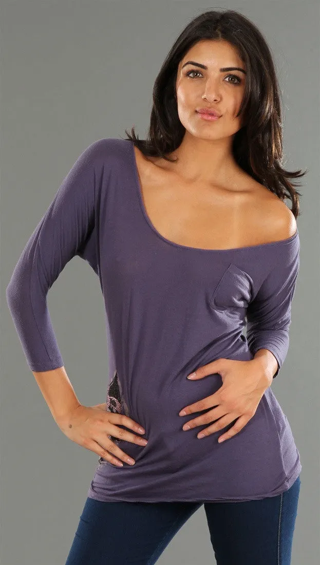 Salvage Sundance II Top in Purple