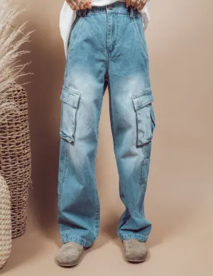 Samira Cargo Denim