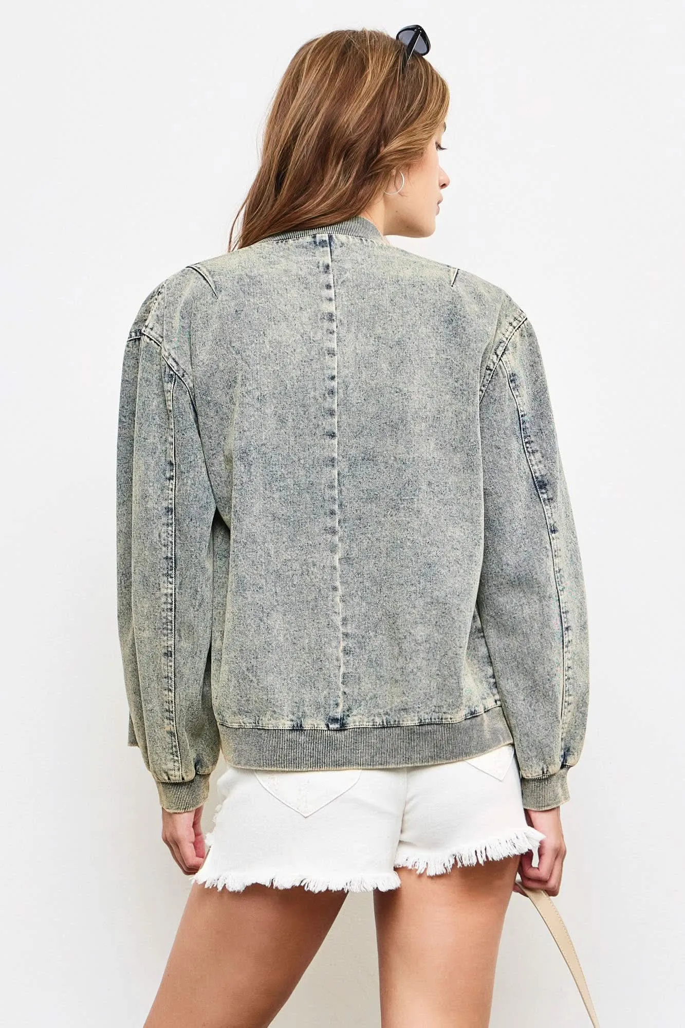 Sand Wash Denim Jacket
