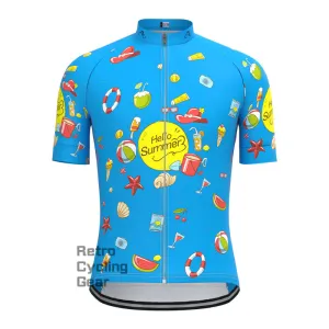Sandy Beach Short Sleeves Cycling Jersey