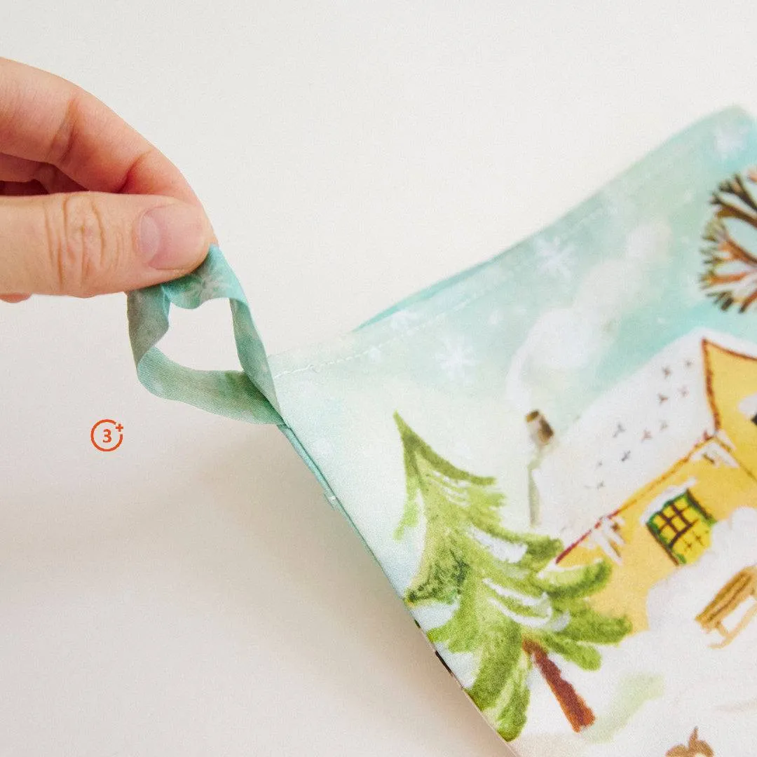Sarah's Silks - Snowy Day Stocking
