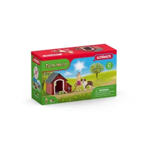 Schleich Farm World: Dog Kennel