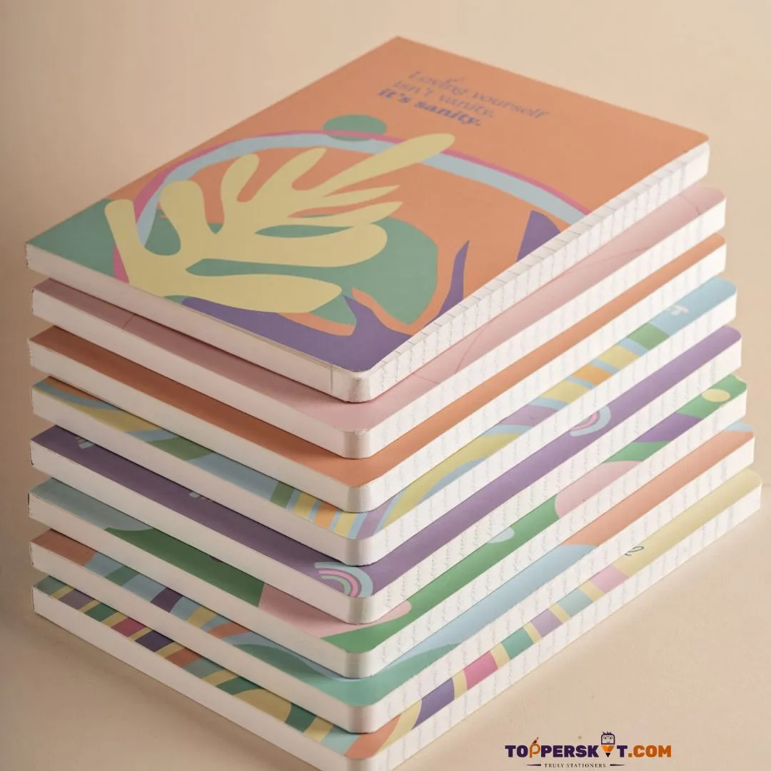 Scholar A6 Be Your Own Kind of Beautiful Diary - Unruled (Pack of 1)