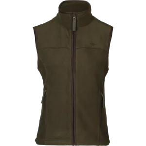 Seeland Women&#x27;s Woodcock Ivy Fleece Vest Pine Green Melange | Buy Seeland Women&#x27;s Woodcock Ivy Fleece Vest Pine Green Melange here | Outnorth