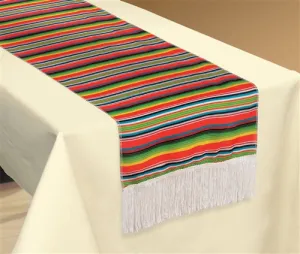 Serape Stripe Fabric Tablerunner