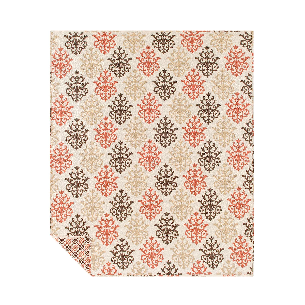 Shabby Chic Brown Throw
