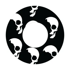 Shadow Skulls Patch  Tape Designed for the FreeStyle Libre 2