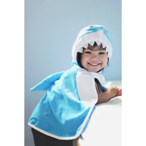 shark toddler cape size 2-3