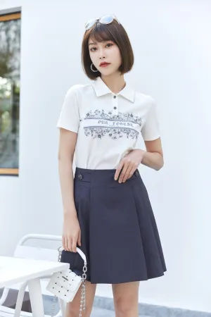 Short Sleeve Garden of Eden Polo Shirt