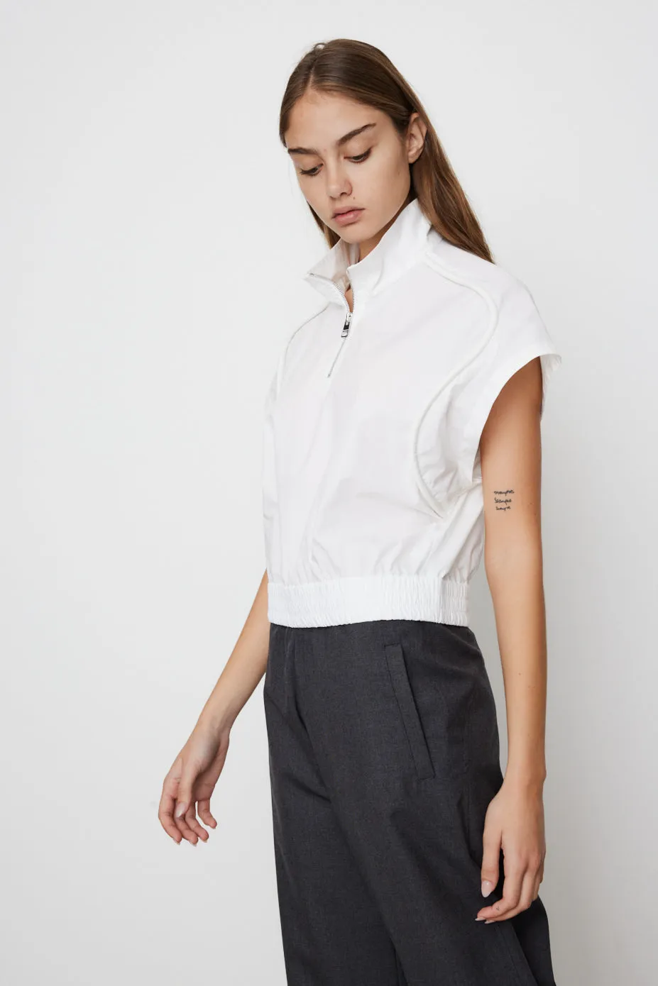 Short Sleeve Track Top