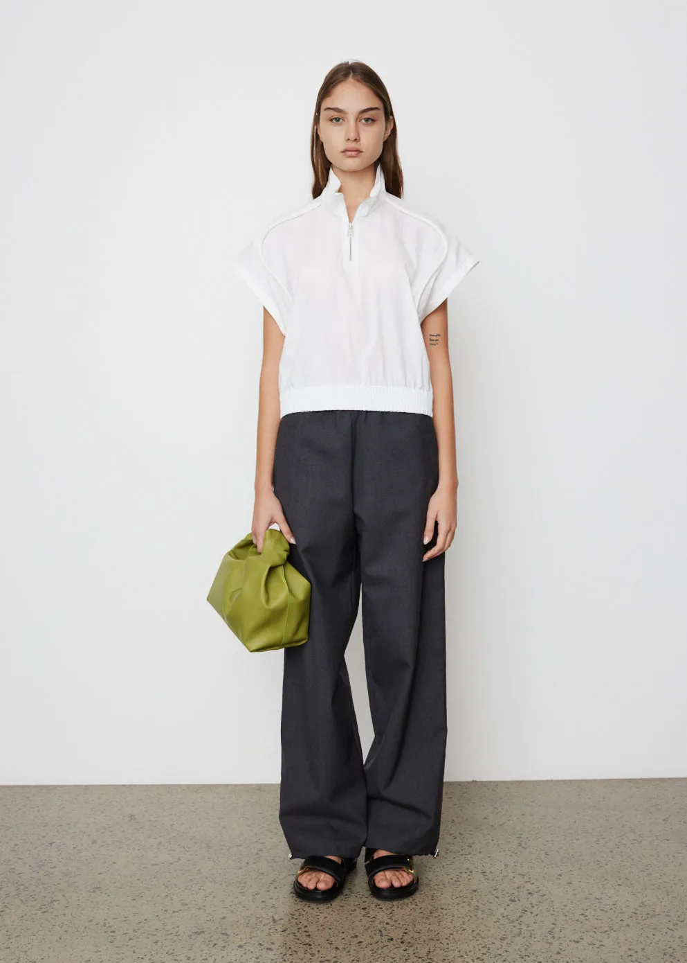Short Sleeve Track Top