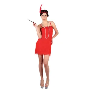Showtime Flapper Girl Red