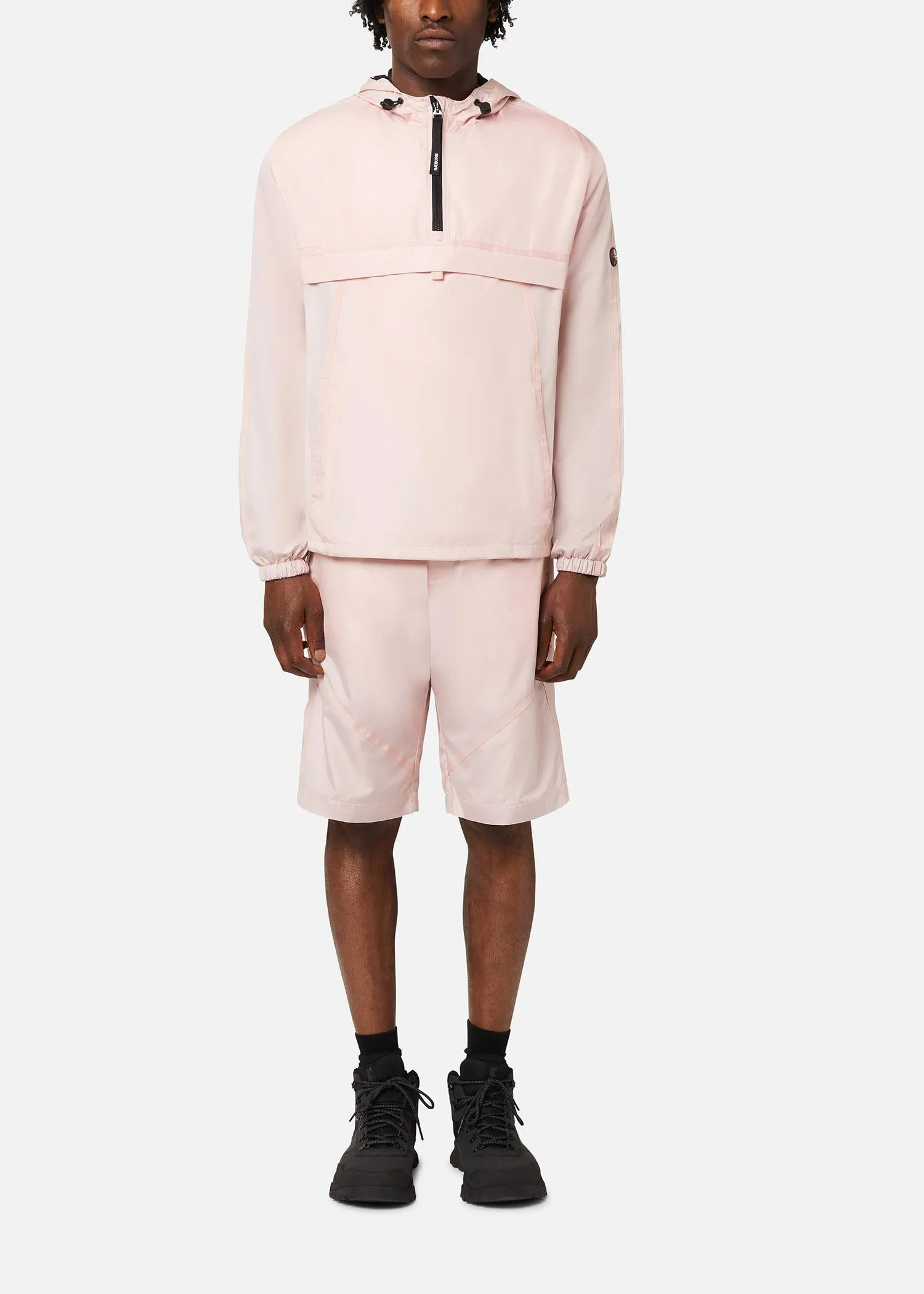 SI SMOCK SILVER PINK