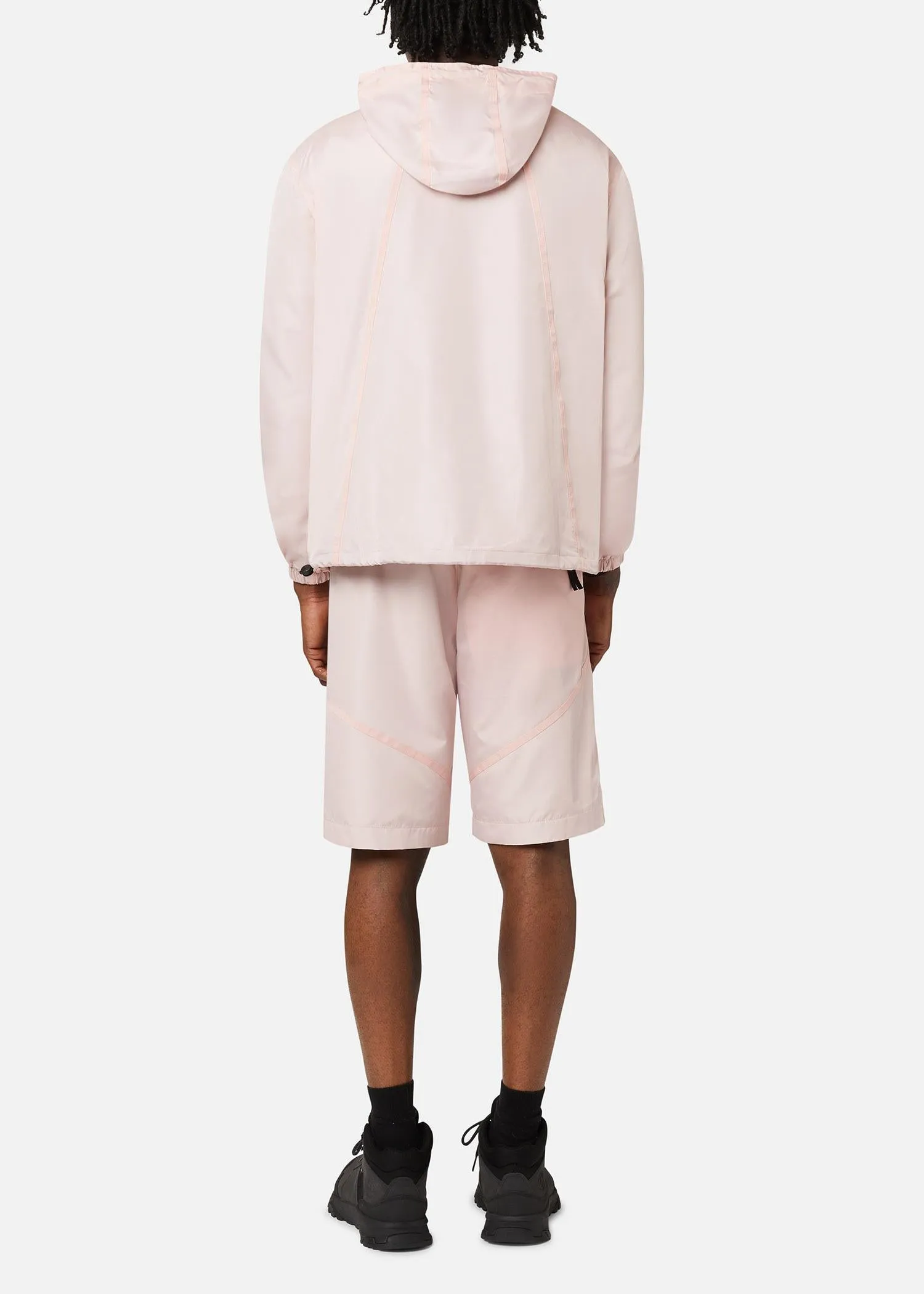 SI SMOCK SILVER PINK