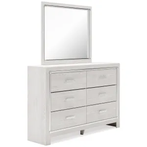 Signature Design by Ashley Altyra 6-Drawer Dresser with Mirror B2640-31/B2640-36