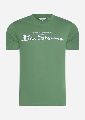 Signature logo tee - rich fern