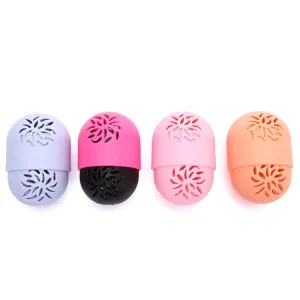 Silicone Beauty Makeup Sponge Storage Holder Case