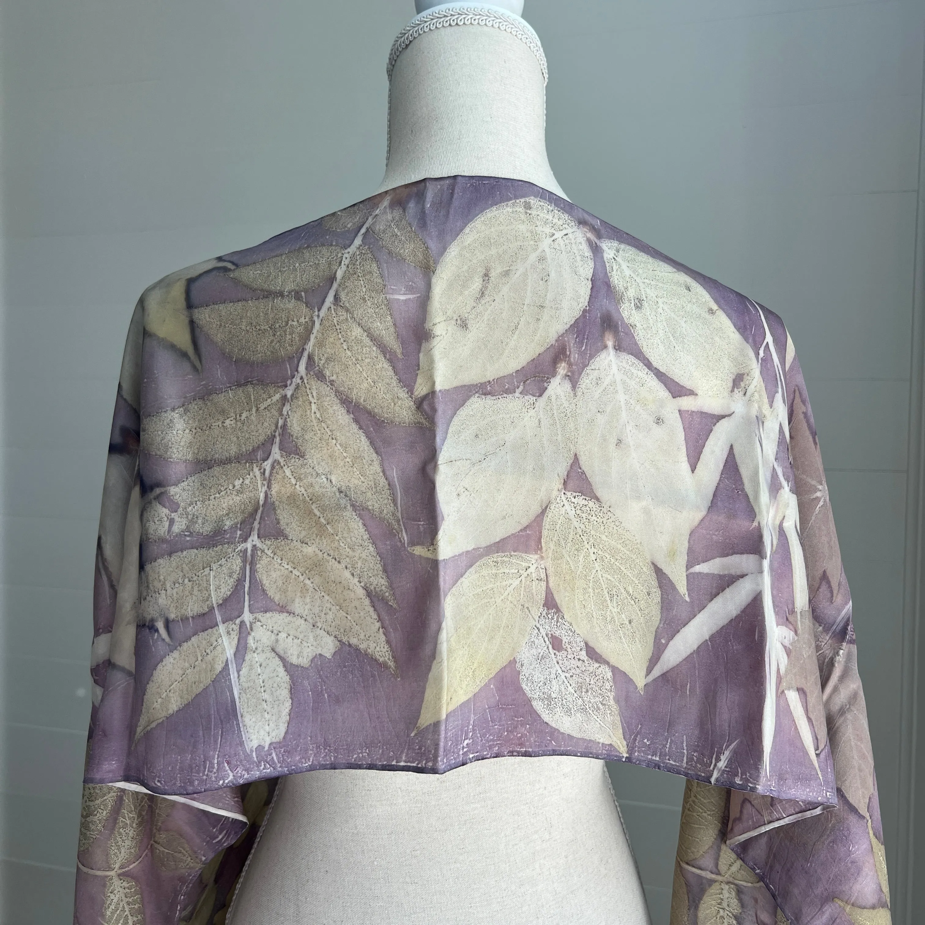 Silk Scarf | "Janice" Cochineal - Sappanwood