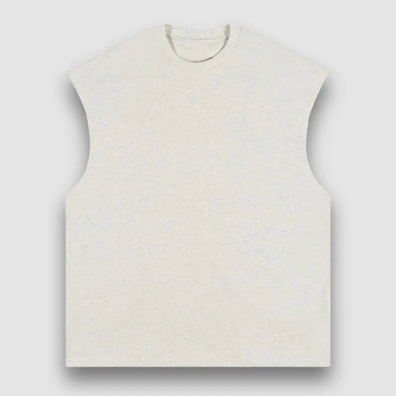 Simple Solid Color Vest
