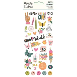 Simple Stories Good Stuff Puffy Stickers 35 pack*