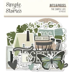Simple Stories - The Simple Life - Bits & Pieces Die-Cuts 50 pack*