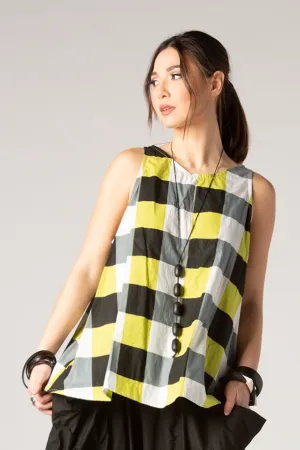 Simple Tank in Lime Nove Carnaby
