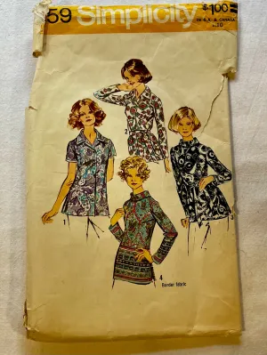Simplicity 5359 CUT Blouse Size 16