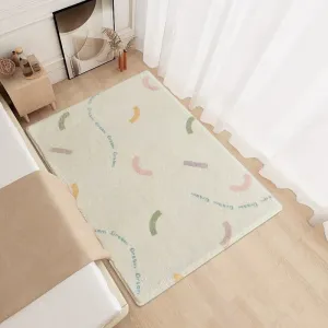 SINOTAO  -  Fluffy Soft Luxurious Carpet Girl Bedside Thickened Bedroom Nonslip Carpets Bedside Sofa Coffee Table Waterproof Antifouling Rug