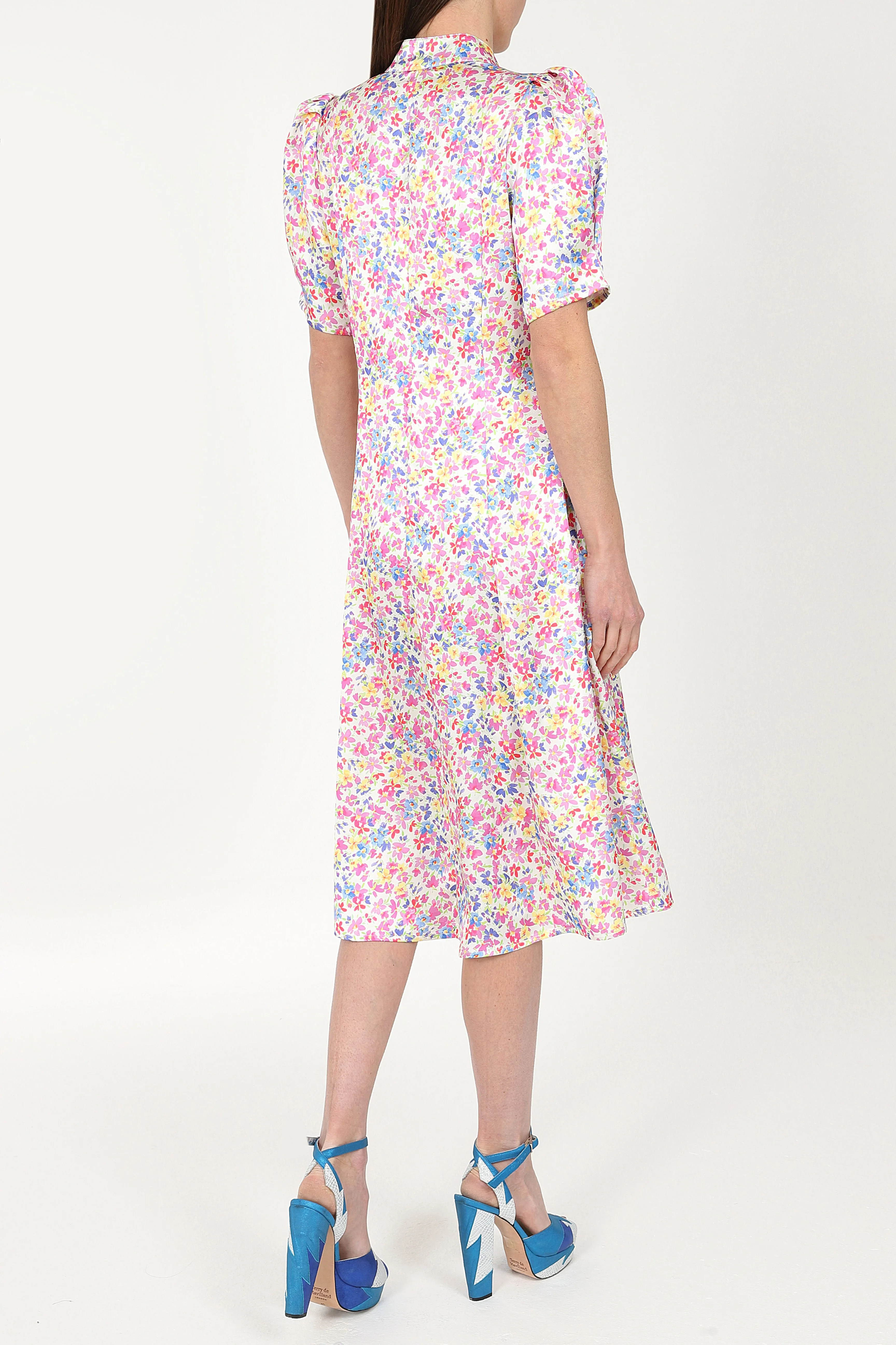 Sirens Cora Dress - Cream Ditsy Floral