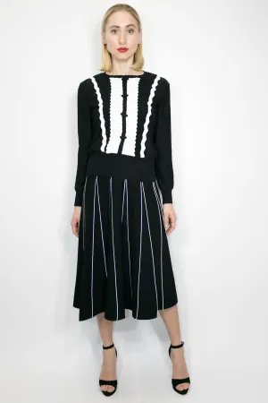 SK1083 SWEATER (BLK, NAVY)