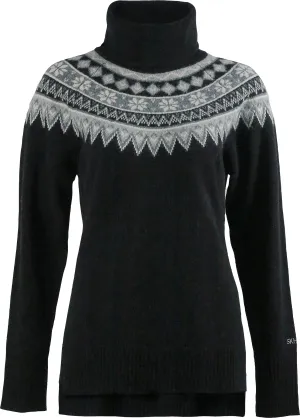 Skhoop Women&#x27;s Scandinavian Roll Neck Black | Buy Skhoop Women&#x27;s Scandinavian Roll Neck Black here | Outnorth