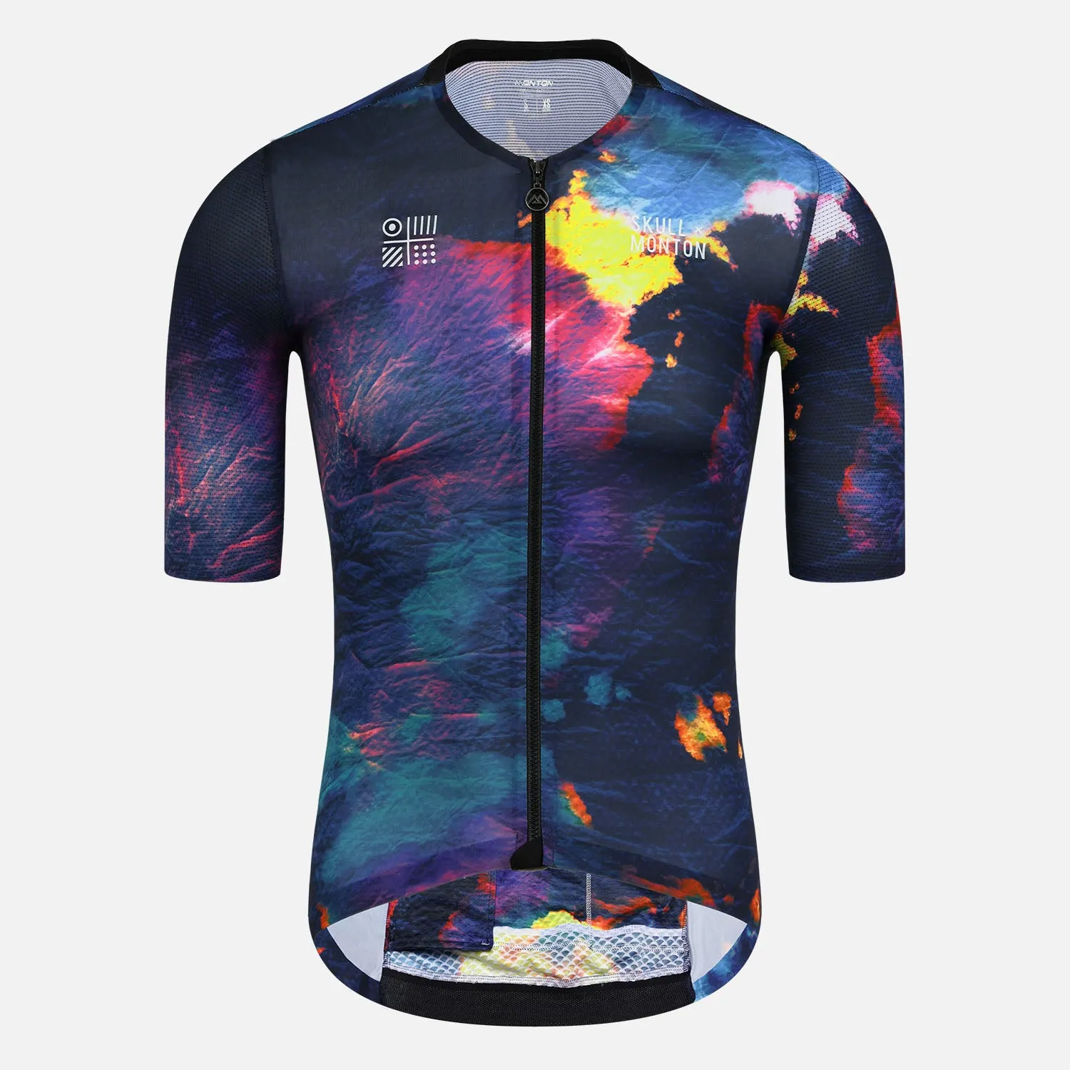 Skull Monton Cycling Jersey Mens Autumn-Warm