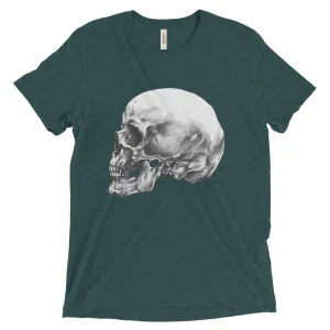 Skull Profile Short Sleeve T-Shirt Illustrated by Robert Bowen