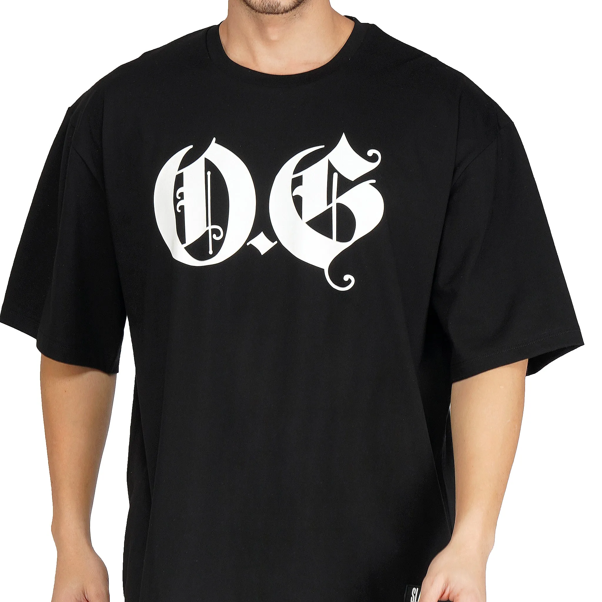 SLAY. Men's O.G "Original Gangster" Oversized Drop Shoulder T Shirt