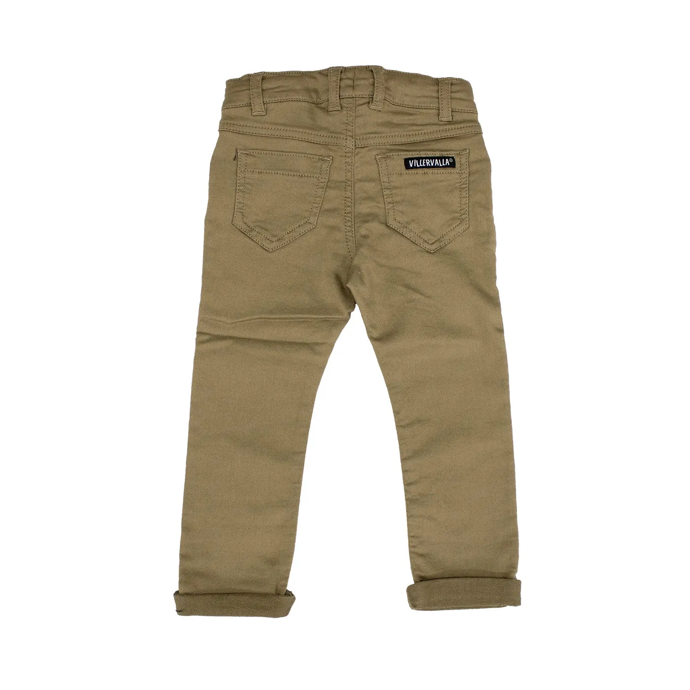 Slim Fit Pants Sweat Twill Mud