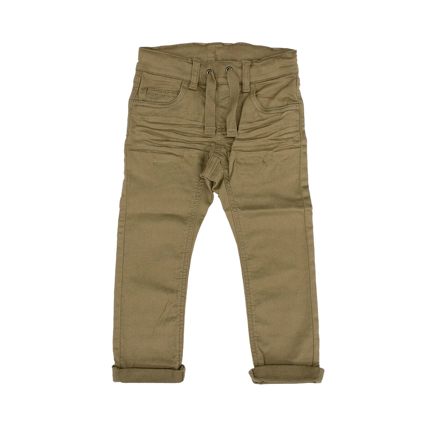 Slim Fit Pants Sweat Twill Mud