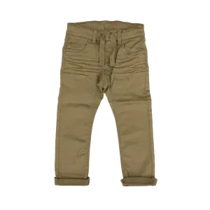 Slim Fit Pants Sweat Twill Mud