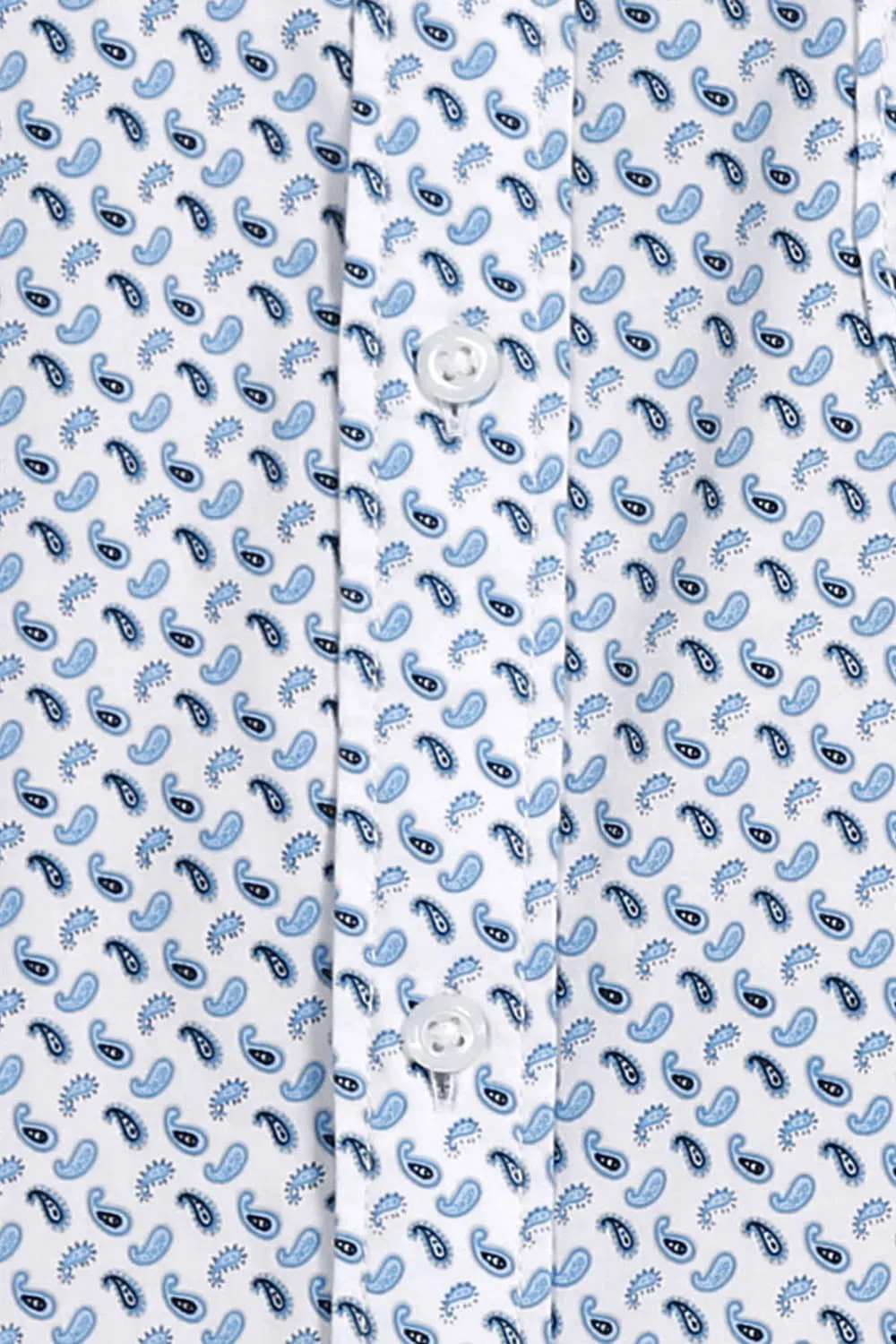 Slim Fit Printed Satin Shirt