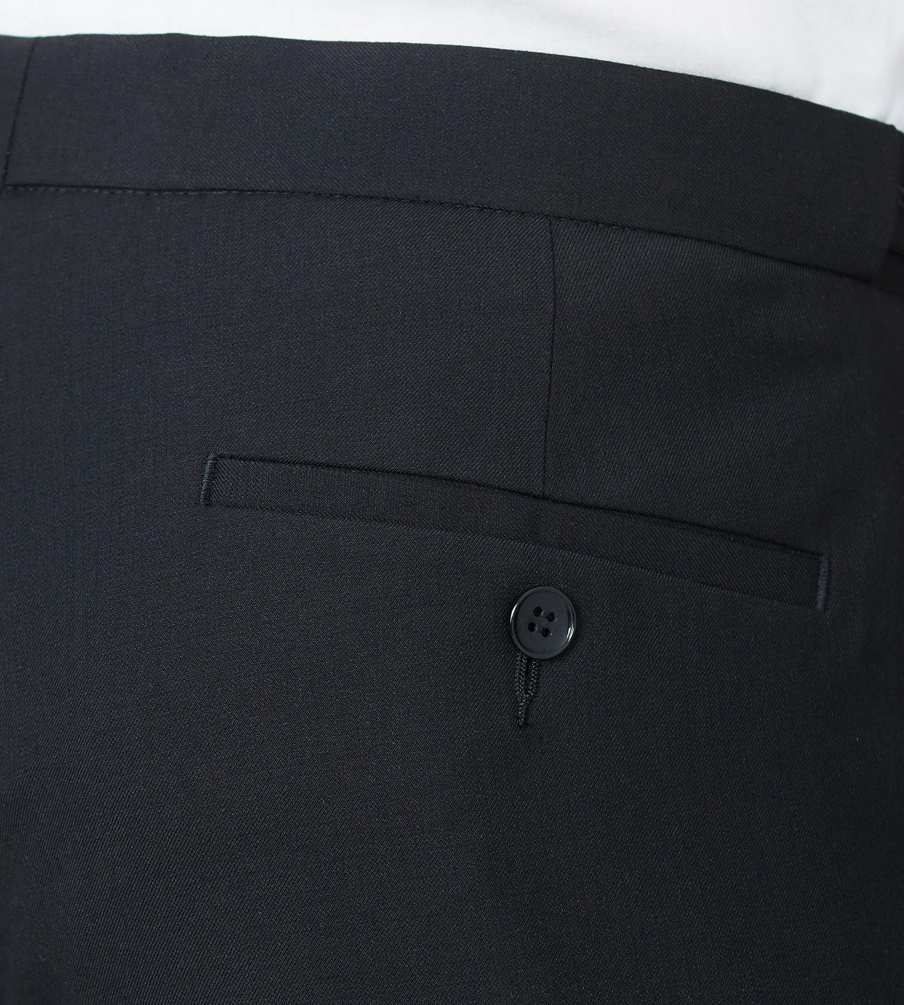 Slim Fit Solid Tuxedo Pants